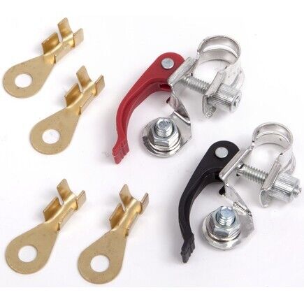 Deka 08767 Battery Cable Repair End Quick Clamp Terminal Kit Top Post Battery