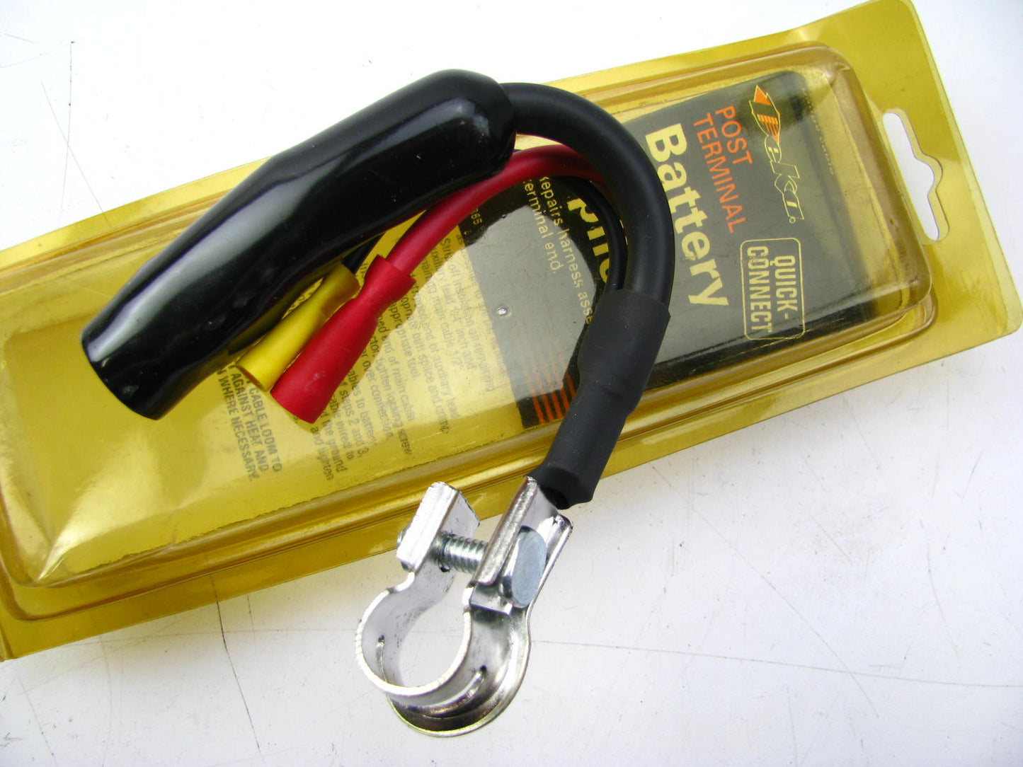 Deka 08865 Battery Cable - Black Top Post Splice Kit W/ 2 Leads