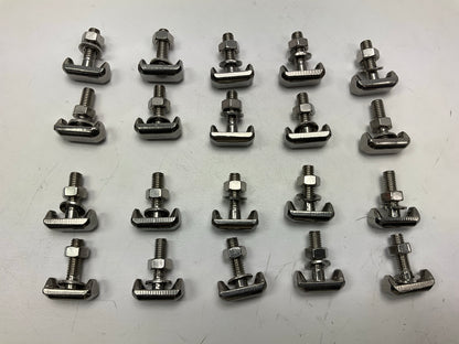 (10) DEKA 31184 Battery Terminal T-Bolts W/ Nuts