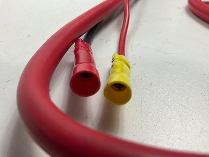 Deka 38-DC Red Post Terminal Battery Cable 2 Gauge, 38'' Long, Two Leads
