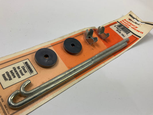 Deka BHB-10J 9'' Battery Hold Down J-Bolts J Bolts Kit With Washers & Nuts