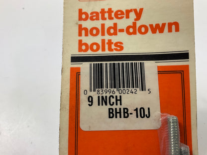 Deka BHB-10J 9'' Battery Hold Down J-Bolts J Bolts Kit With Washers & Nuts