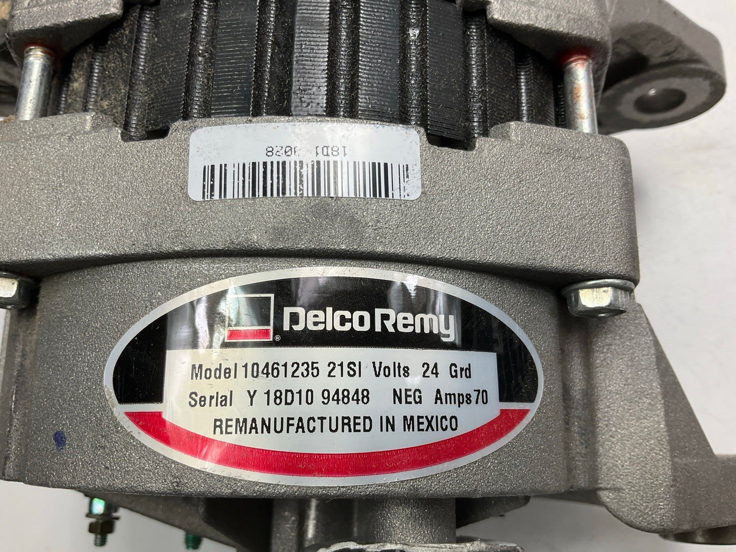 Genuine Delco-Remy 10461235 24V Alternator For CAT 3116 3196 320BN 325BL 350L