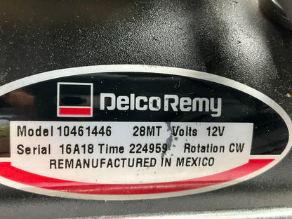 NEW Delco-Remy 10461446 Starter 28MT 12V For Cummins ISB 5.9L-L6