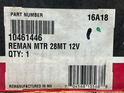 NEW Delco-Remy 10461446 Starter 28MT 12V For Cummins ISB 5.9L-L6