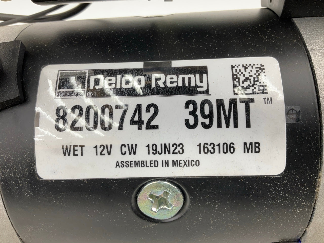 NEW - Delco-remy 8200742 Starter Motor, 39MT 12-Volt, 7.2KW
