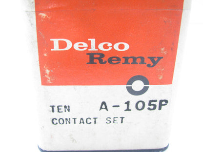 (10) Delco Remy A105P Contact Points For 1956 Nash Ambassador V8, 55-56 Packard