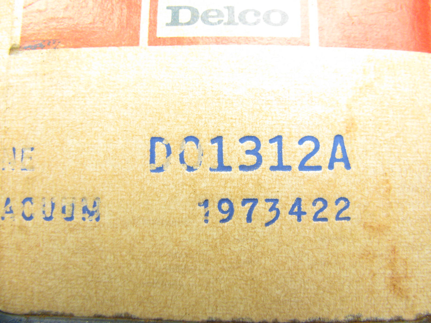 Delco-remy D1312A Distributor Vacuum Advance Control
