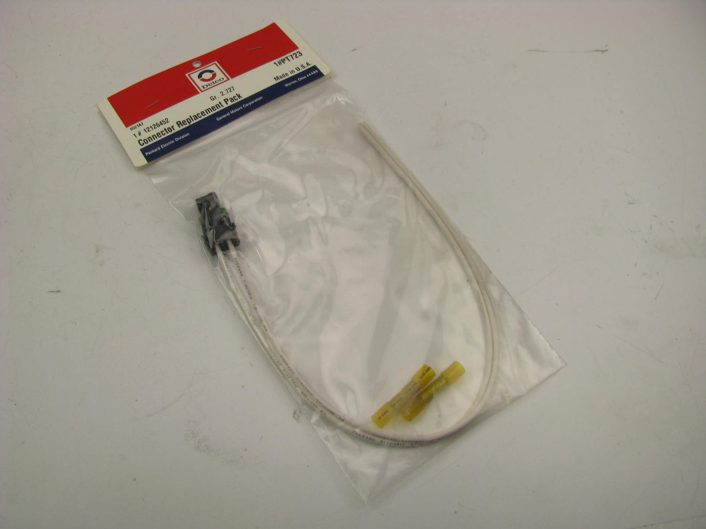 Delco-remy PT723 Engine Coolant Fan Motor Connector-Switch-Back Up Lamp