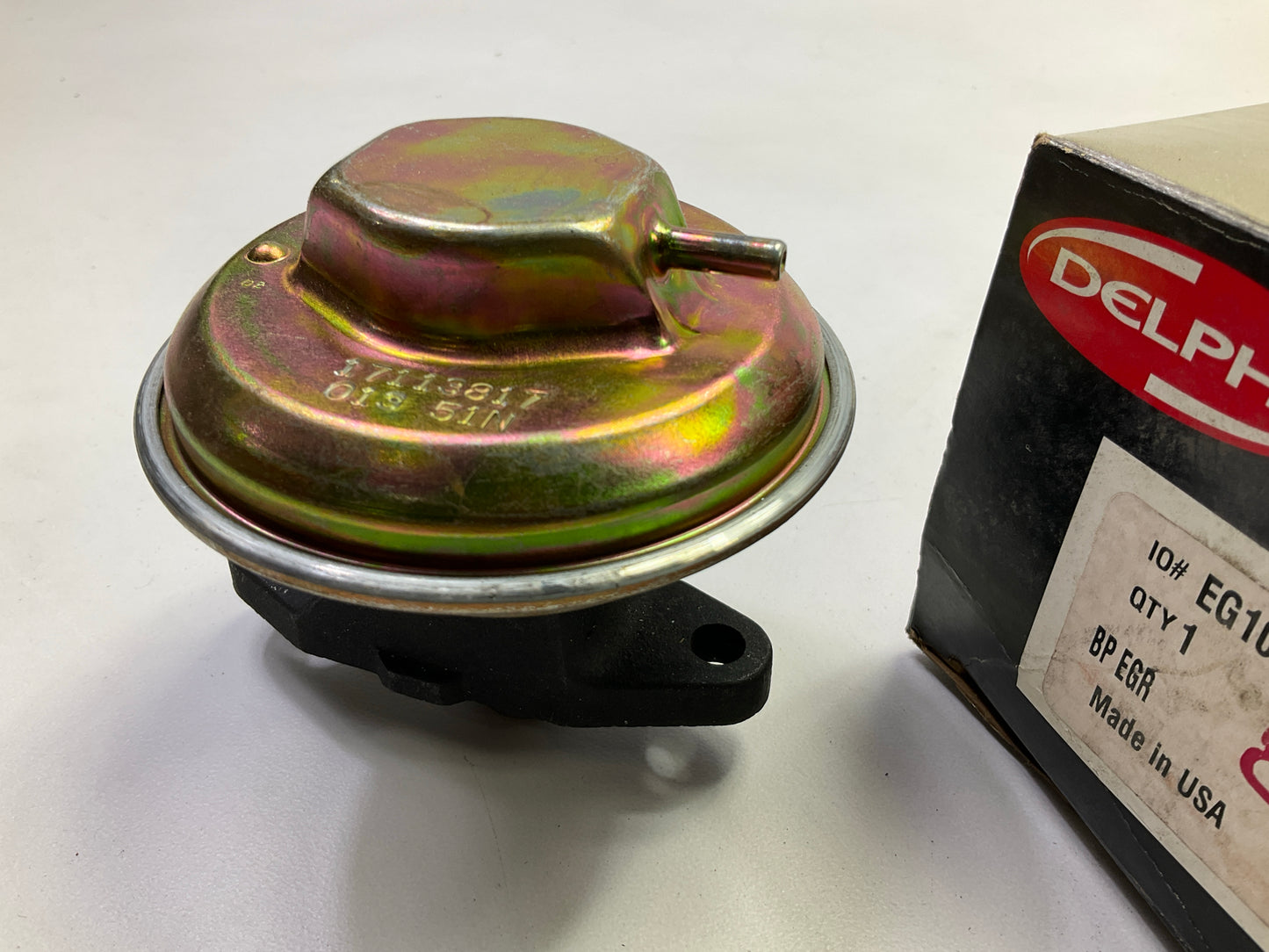 NOS Delphi EG10061 EGR Valve For 1983-1985 Cadillac 250 4.1L OEM GM # 17113817