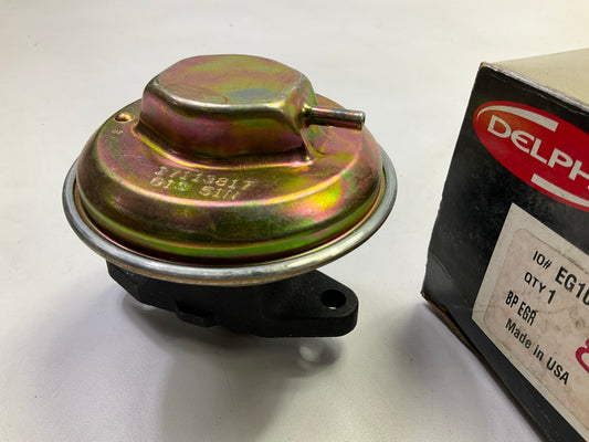 NOS Delphi EG10061 EGR Valve For 1983-1985 Cadillac 250 4.1L OEM GM # 17113817