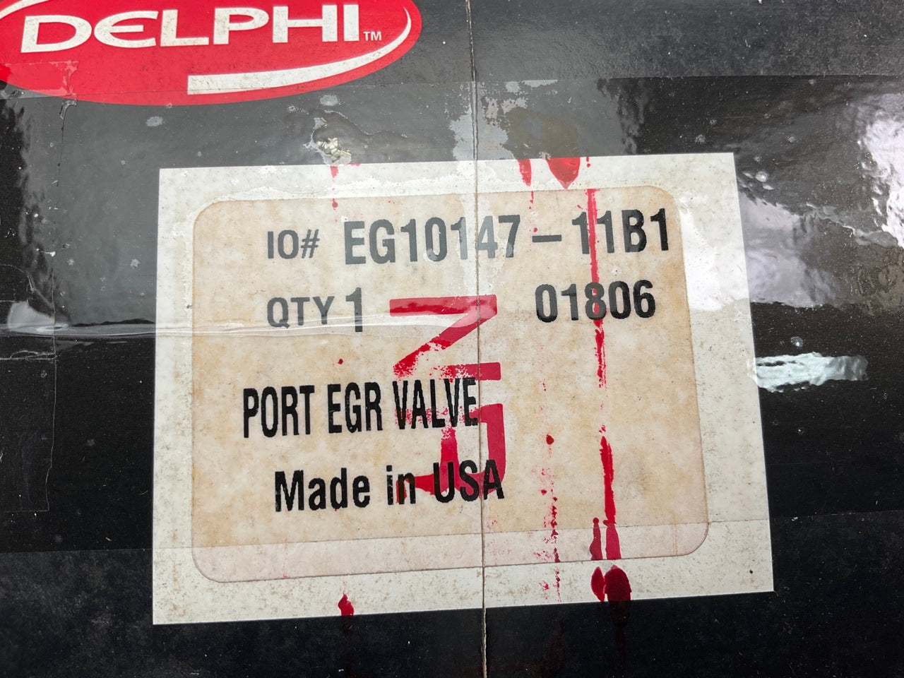 Delphi EG10147 EGR Valve - GM # 17115289