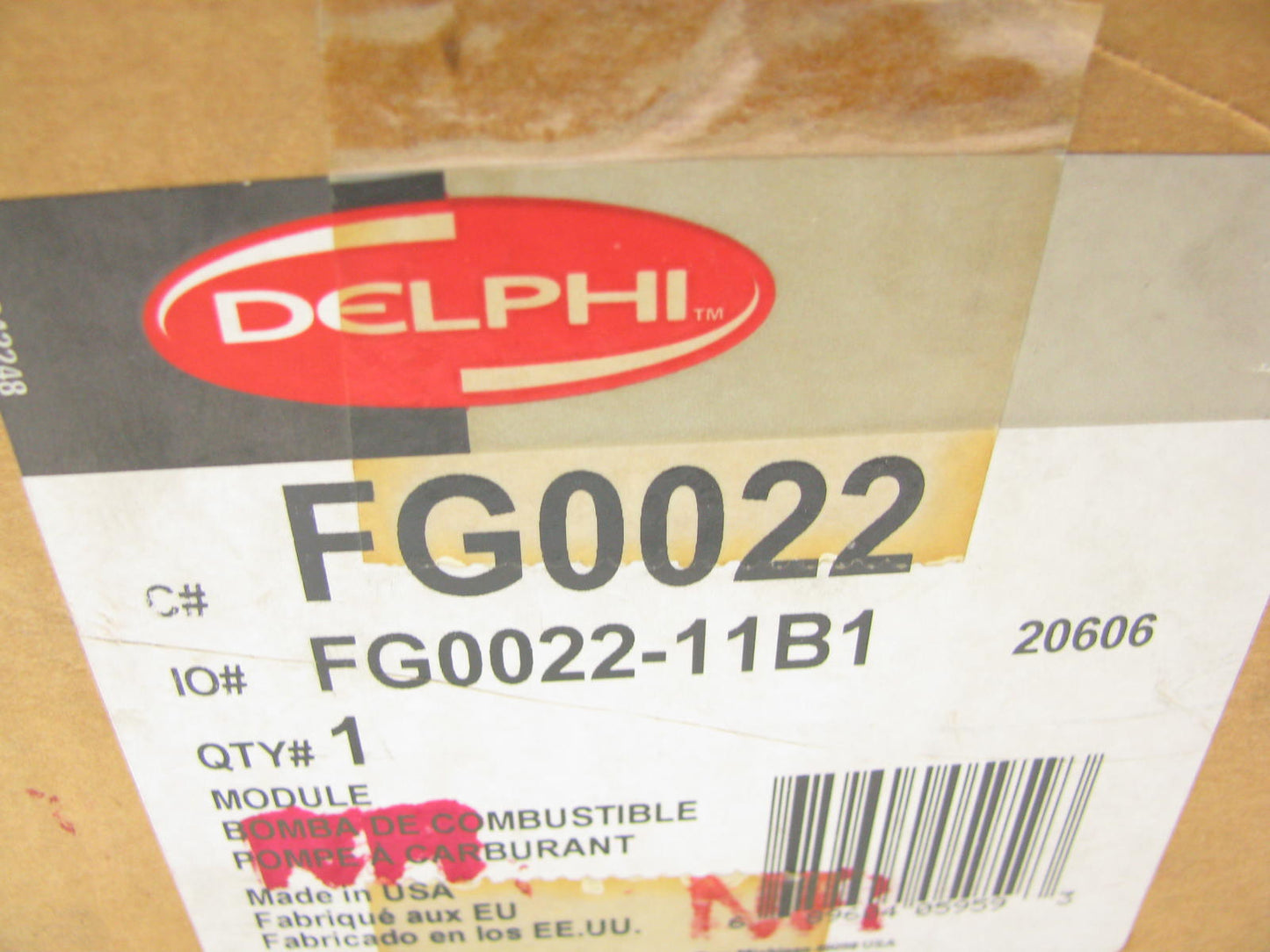 Delphi FG0022 Fuel Pump Module Assembly 1996 Express & Savana 3500 35 Gallon