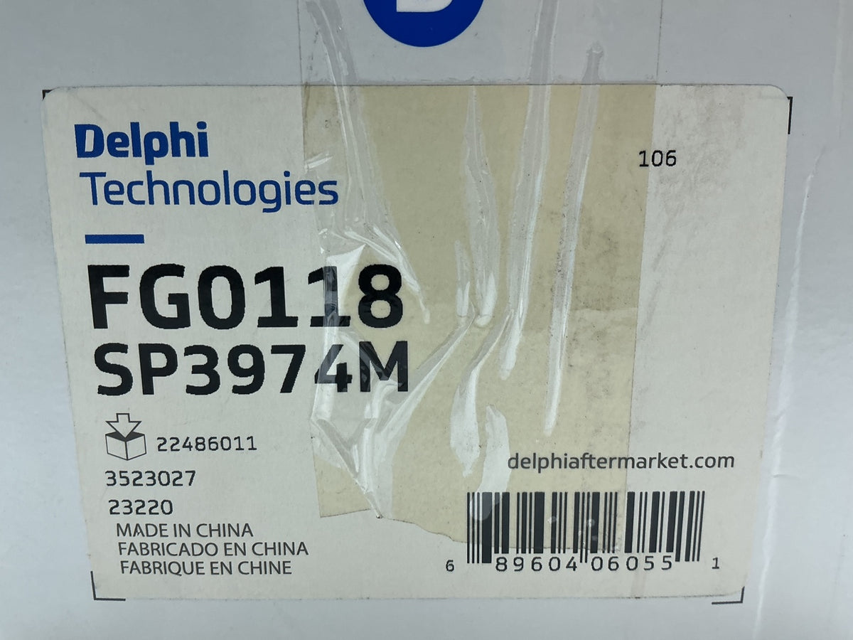 Delphi FG0118 Fuel Pump Module - 1998-1999 Cadillac DeVille, 98-02 Eldorado