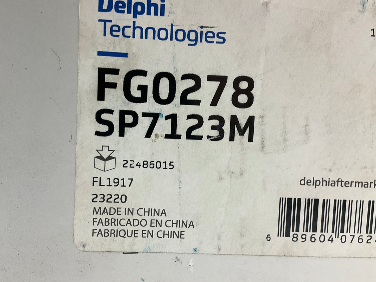Broken / Damaged Float. See Actual Photos - Delphi FG0278 Fuel Pump Module