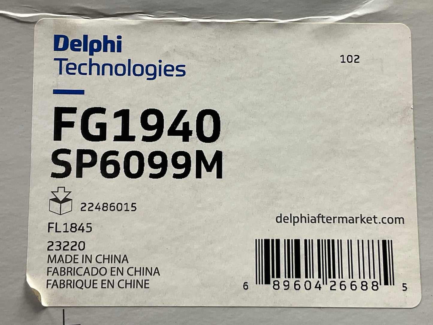 Missing The Float And Seal - Delphi FG1940 Fuel Pump, Comes AS-IS, AS SHOWN
