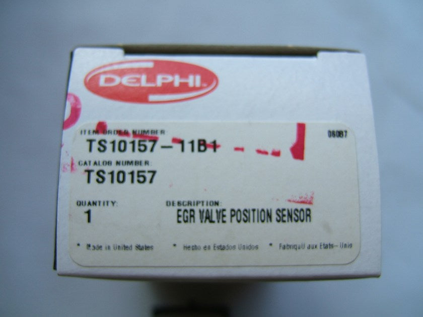 EGR Pressure Feedback Sensor Delphi TS10157 (DPFE-14) F4CZ9J460A