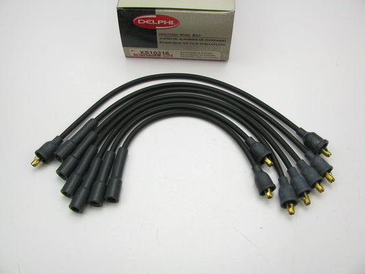 Delphi XS10316 Ignition Spark Plug Wire Set for 1973-74 Pontiac Ventura 4.1L-L6