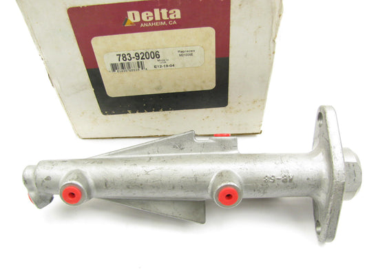 Delta Hydraulics 783-92006 Brake Master Cylinder 1989-1991 Volvo 740 - W/O ABS