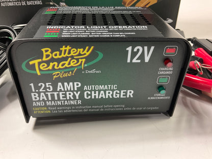 Deltran 1.25 Amp Battery Tender Plus Automatic Battery Charger And Maintainer
