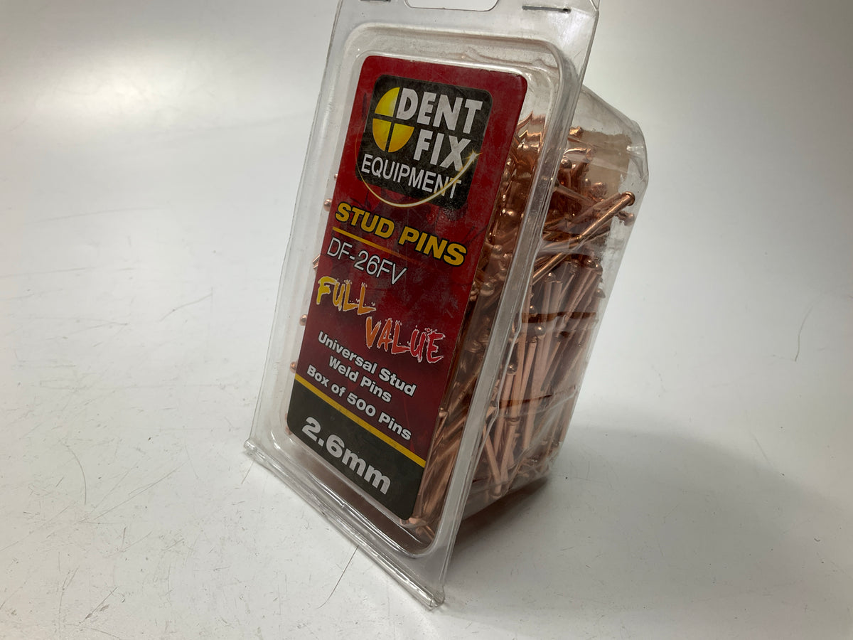 Dent Fix DF-26FV Stud Welding Pins, 2.6mm - Box Of 500 - Dent Puller Pins