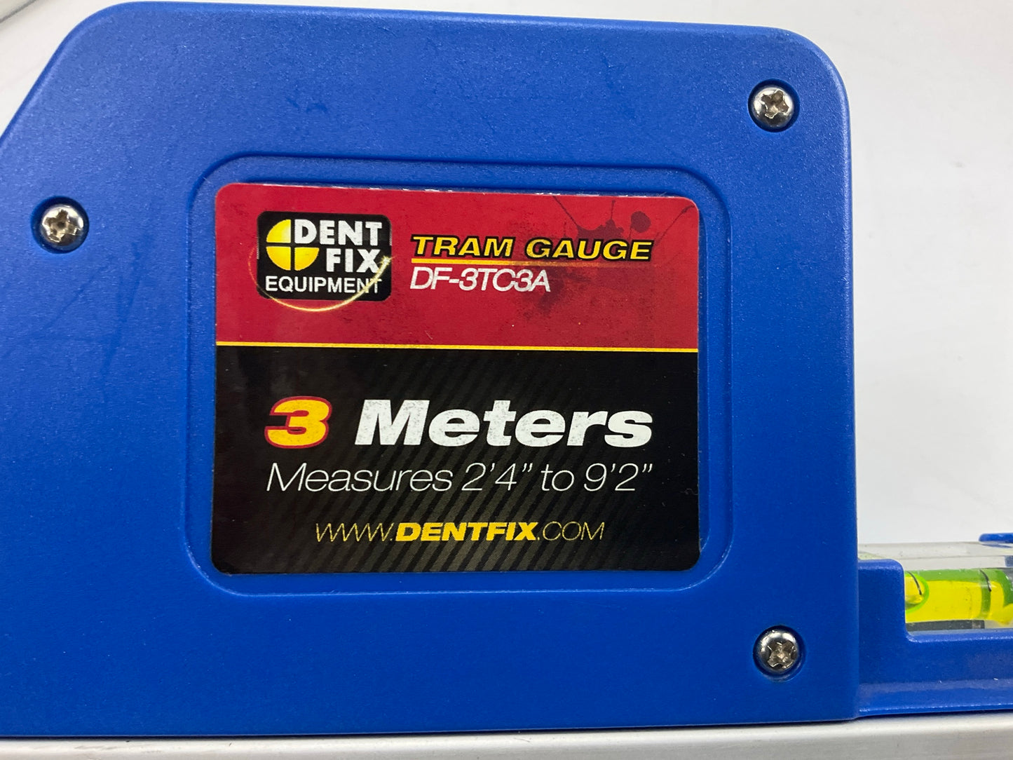 DAMAGED STORAGE BAG Dent Fix DF-3TC3A 3 Meter Telescoping Measuring Tram Gauge