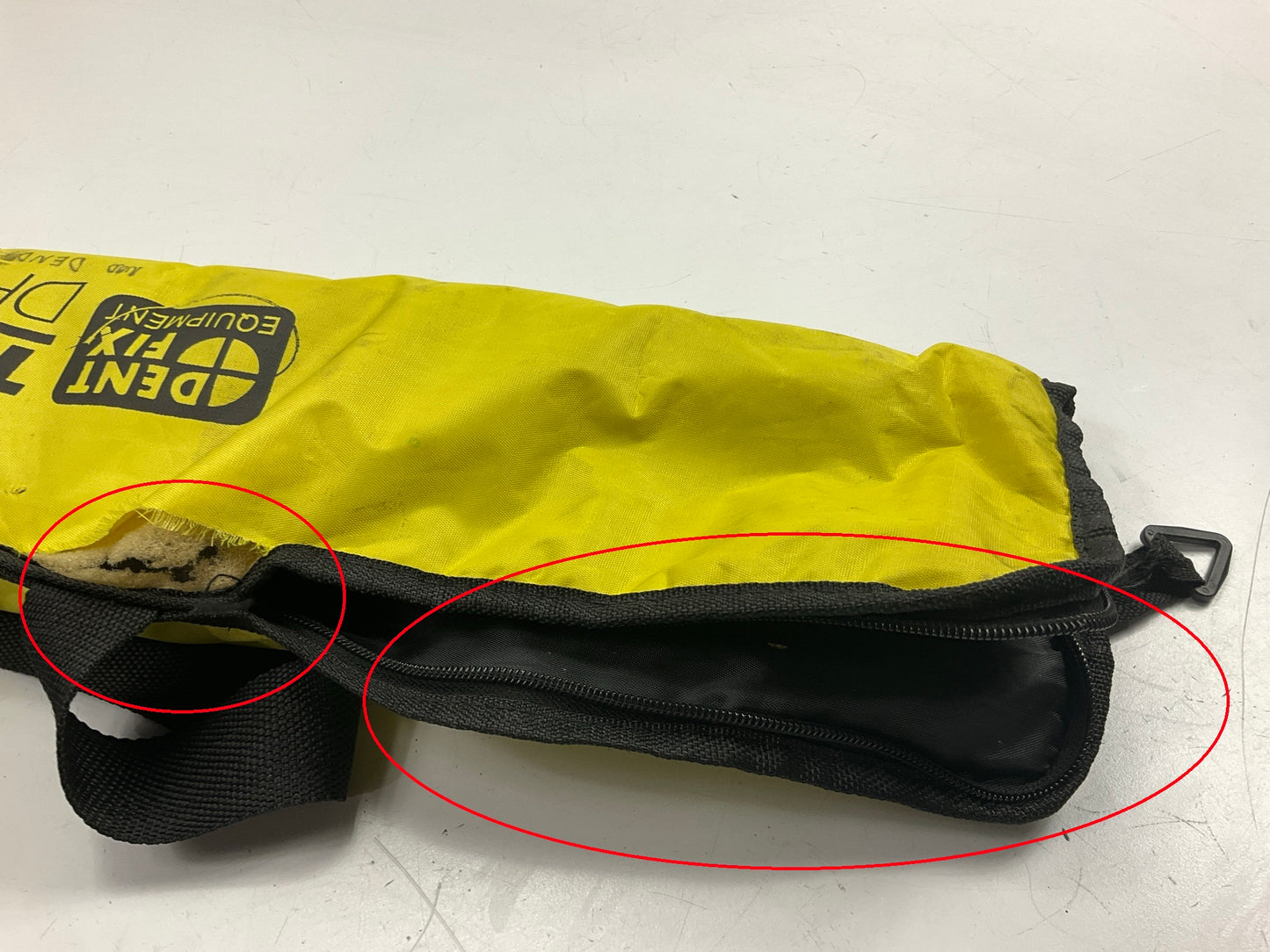 DAMAGED STORAGE BAG Dent Fix DF-3TC3A 3 Meter Telescoping Measuring Tram Gauge