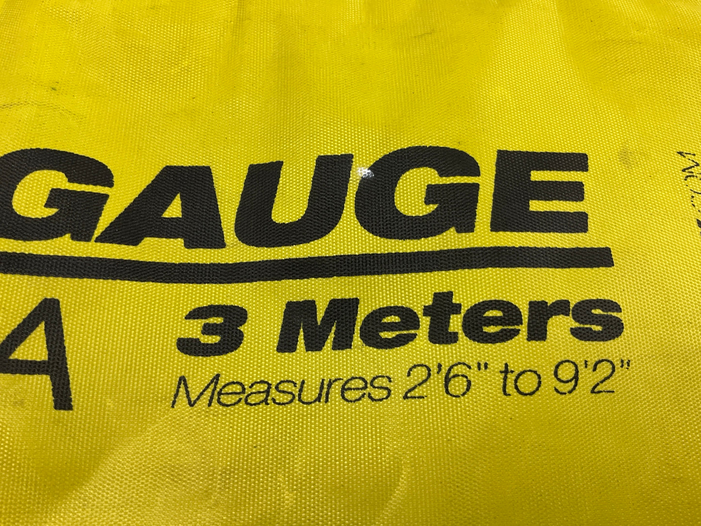 DAMAGED STORAGE BAG Dent Fix DF-3TC3A 3 Meter Telescoping Measuring Tram Gauge