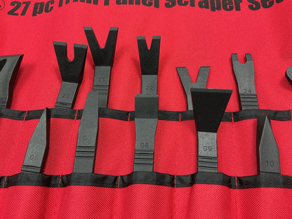 Dent Fix DF-623TPS 27 Piece Trim Panel Scraper Set
