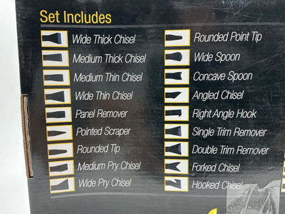 Dent Fix DF-623TPS 27 Piece Trim Panel Scraper Set