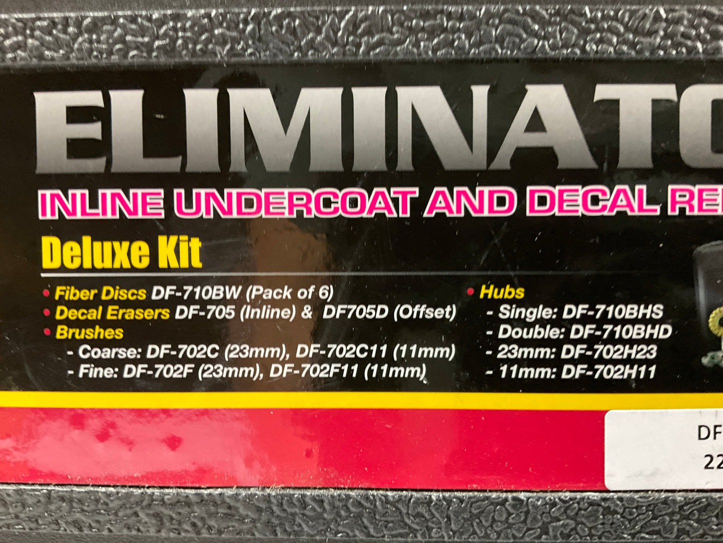 Dent Fix DF-700DX Eliminator Inline Undercoat And Decal Remover Tool Kit