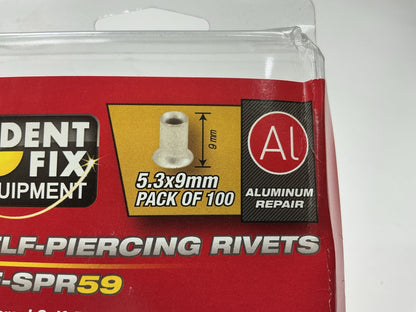 Dent Fix DF-SPR59 5.3mm X 9mm Self-Piercing Rivets, Box Of 100 Rivets