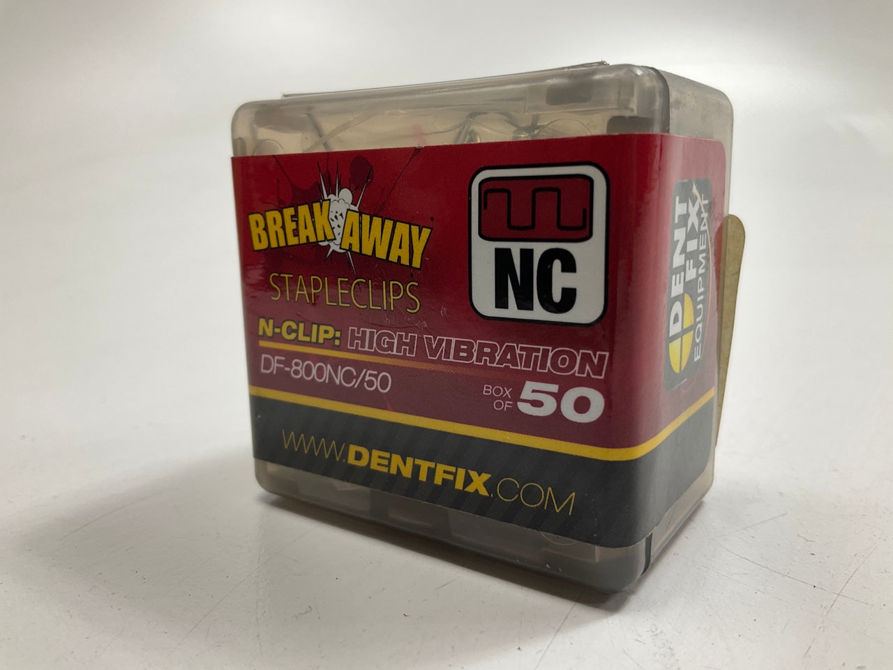 50 Pcs, Dent Fix DF-800NC Hot Stapler Replacement N Clip Large Breakaway Staples