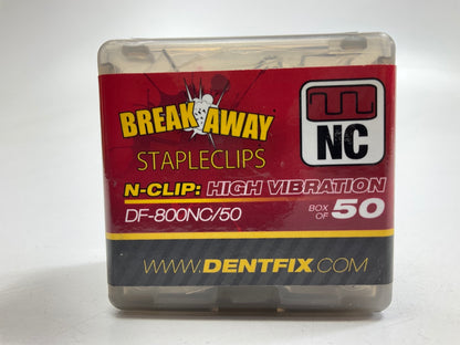 50 Pcs, Dent Fix DF-800NC Hot Stapler Replacement N Clip Large Breakaway Staples
