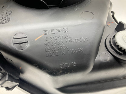 Depo 312-11A8L-AS1 Left Headlight Headlamp For 2009-2010 Toyota Corolla
