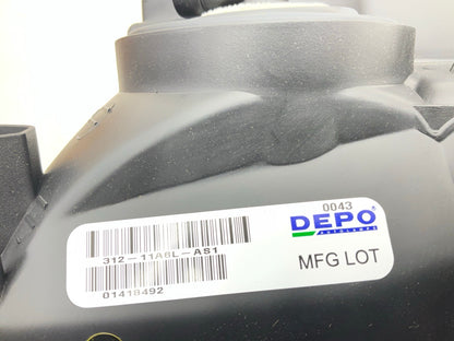 Depo 312-11A8L-AS1 Left Headlight Headlamp For 2009-2010 Toyota Corolla