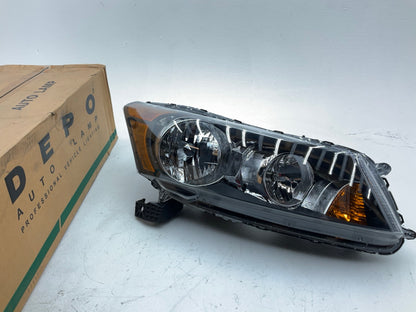 Depo 317-1154R-AS2 Right Headlight Headlamp For 2008-2012 Honda Accord