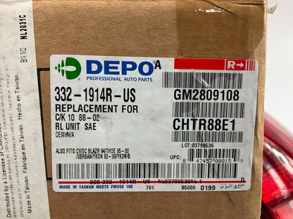 Depo 332-1914R-US Right Tail Light Lamp