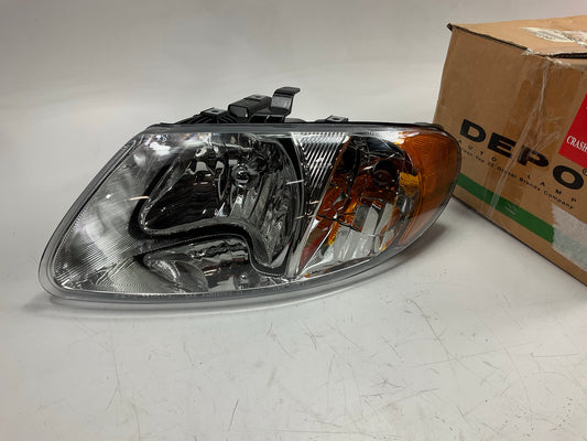 Depo 334-1103L-AS Left Headlight Headlamp For 2001-2007 Chrysler Town & Country