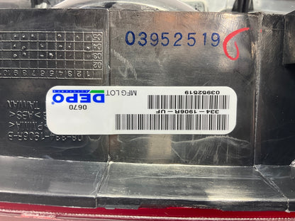 Depo 334-1906R-UF Right Tail Light Lamp