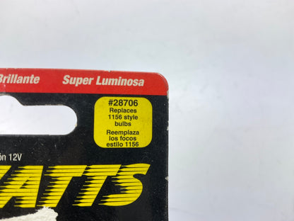 Designtech 28706VA Super Bright Halogen Lamp Light Bulb, Replaces Bulb # 1156