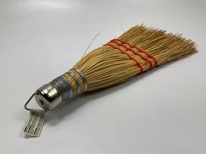 PAIR - Detailers Choice 4-47T Commercial 12'' Long X 6'' Wide Corn Whisk Broom