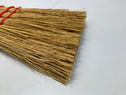 PAIR - Detailers Choice 4-47T Commercial 12'' Long X 6'' Wide Corn Whisk Broom