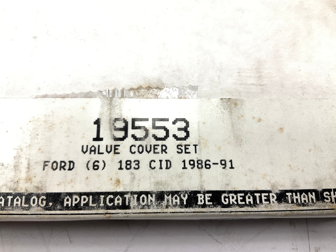 Detroit Gasket 19553 Valve Cover Gasket Set 1986-1991 Ford Mercury 3.0L-V6
