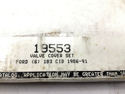 Detroit Gasket 19553 Valve Cover Gasket Set 1986-1991 Ford Mercury 3.0L-V6