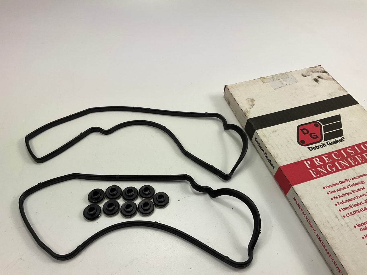 Detroit Gasket 19572 Valve Cover Gasket Set For 1985-1994 Subaru 1.8L-H4