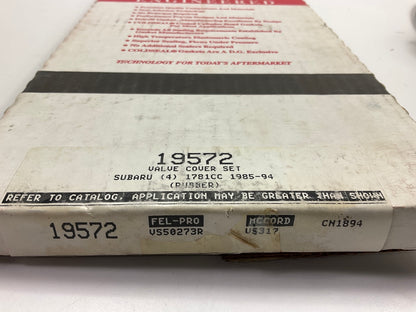 Detroit Gasket 19572 Valve Cover Gasket Set For 1985-1994 Subaru 1.8L-H4