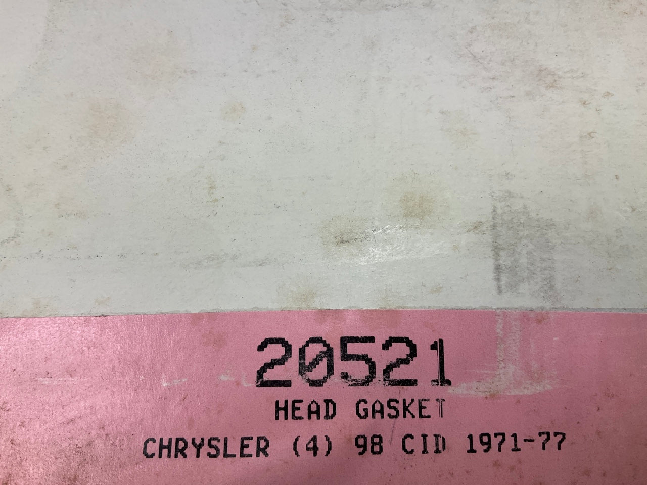 Detroit Gasket 20521 Cylinder Head Gasket For 1971-1977 Colt & Arrow 1.6L-L4