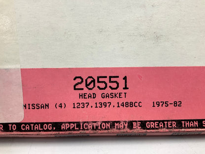 Detroit Gasket 20551 Cylinder Head Gasket For 1975-1982 Datsun 1.2L 1.4L 1.5L-L4