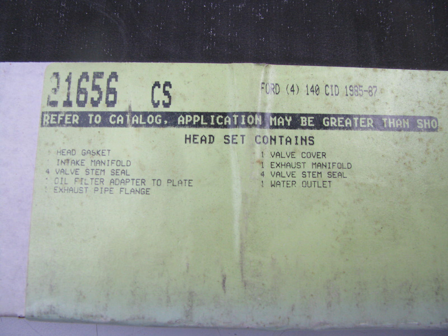 Detroit Gasket 21656CS Cylinder Head Gasket Set for 1985-1987 Ford Mercury 2.3L